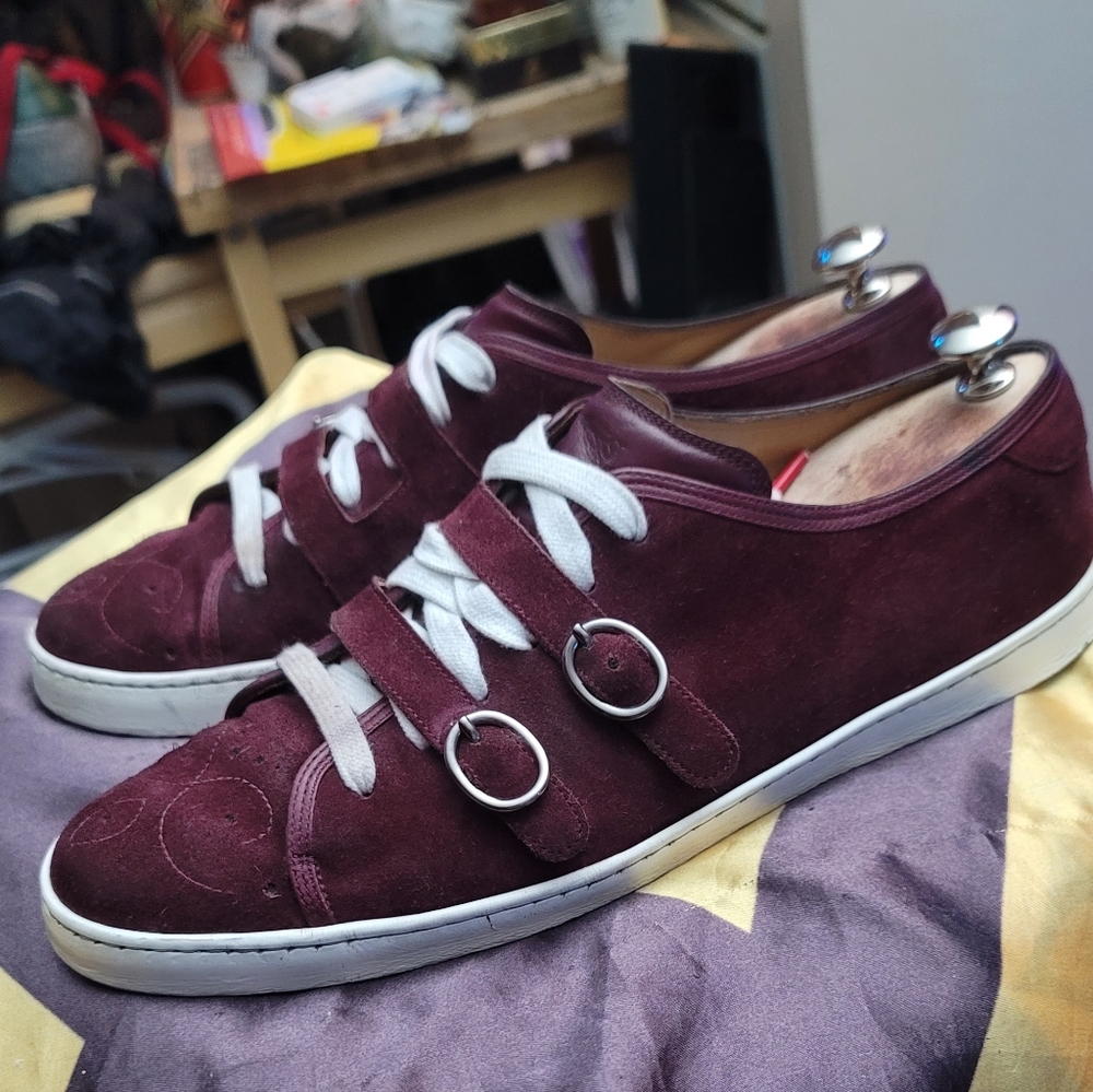 Paolo Scafora Handmade Suede Sneakers